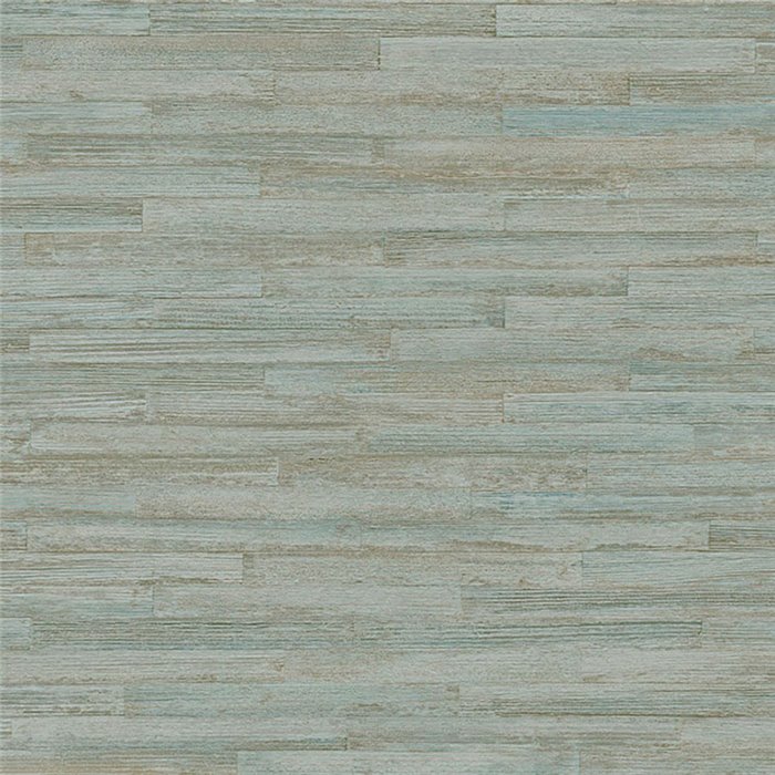 Papier peint bois lattes de bambou vert tendre - Eijffinger Anam 350928