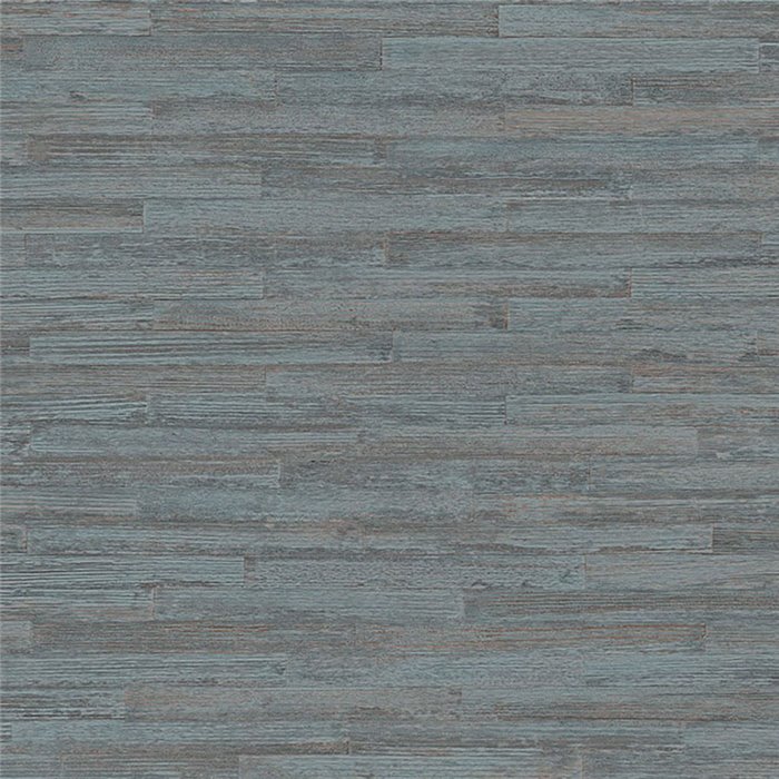 Papel pintado madera bambú azul denim - Eijffinger Anam 350929