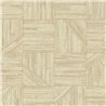 Tapete Holz Intarsien Beige-Creme - Eijffinger 350943
