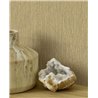 Papier peint fibre de bambou artisanal ocre - Eijffinger Anam 350958