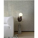 Modern herringbone bamboo effect wallpaper - Eijffinger Anam 350970