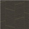 Papier peint chevrons bambou marron ébène - Eijffinger 350975