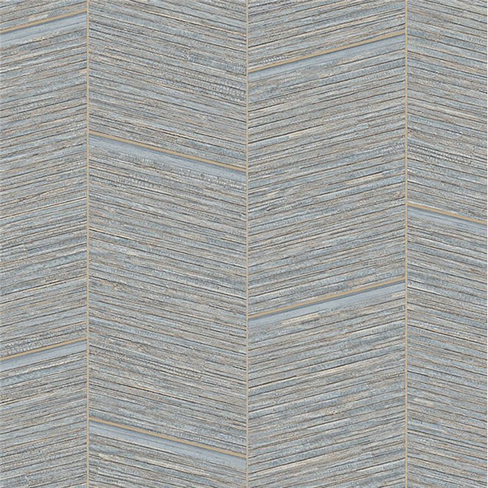 Bamboo fiber effect herringbone wallpaper - Eijffinger Anam 350976