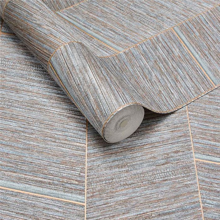 Papel pintado espiga efecto de fibra de bambú - Eijffinger Anam 350976