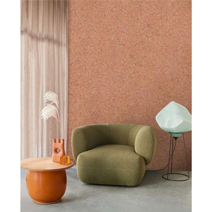 Textilfilz Wandverkleidung Terrakotta - Eijffinger Felt 350811