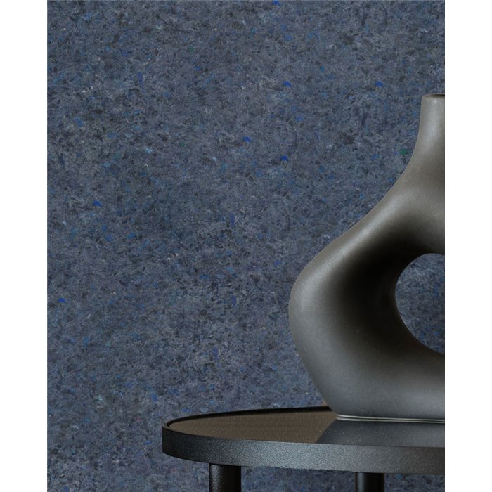 Akustische Wandverkleidung mit Textileffekt Dunkelblau - Eijffinger Felt 350817