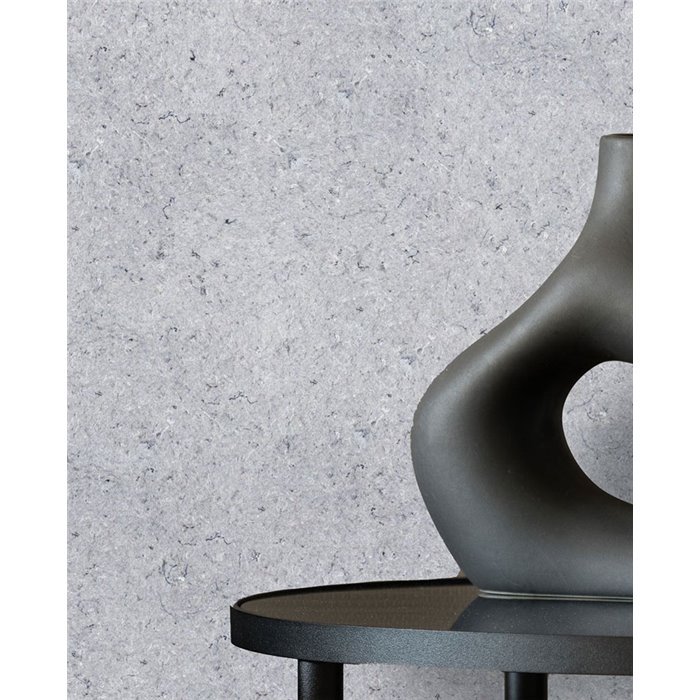 Revêtement mural effet textile gris clair marbré - Eijffinger Felt 350818