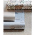 Beige wallpaper with animals and classic motifs · Eijffinger Tiny Treasures 363110
