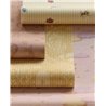 Papier peint rose avec fleurs et faune romantique · Eijffinger Tiny Treasures 363112