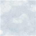 Papier peint bleu nuages avec effet lin · Eijffinger Tiny Treasures 363126