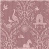 Papel pintado granate de granja con animales