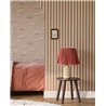 Papier peint rayures marron et beige effet tissu · Eijffinger Tiny Treasures 363150