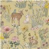 Forest animal illustration wallpaper