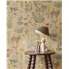 Papel pintado ilustración animales del bosque · Eijffinger Tiny Treasures 363192