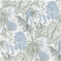 Papel pintado floral estilo jungle · Ich Jaipur 482-2