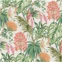 Papel pintado palmeras y flores exóticas · Ich Jaipur 482-4