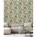 Papel pintado palmeras y flores exóticas · Ich Jaipur 482-4