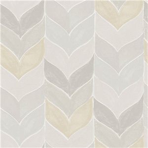 Papel pintado forma de espiga acuarela
