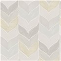 Papier peint chevrons aquarelle beige · Ich Jaipur 483-1
