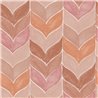 Papier peint motif chevrons aquarelle