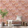 Papel pintado patrón de espiga acuarela · Ich Jaipur 483-3