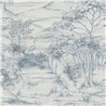 Traditionelle Toile de Jouy Tapete Indien