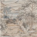 Pastorale Landschaftstapete im Antik Look · Ich Jaipur 484-4