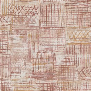 Papier peint motif tissu indien