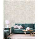 Papier peint effet tissu tissé gris · Ich Jaipur 486-4