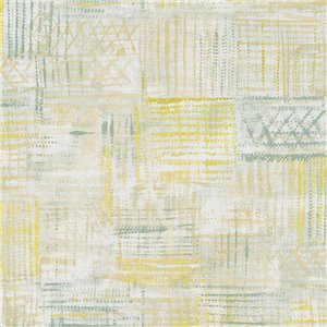 Papier peint patchwork tapis persan