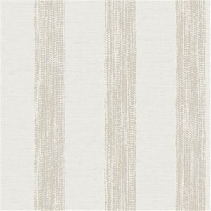 Papel pintado rayas estilo étnico y textil artesanal