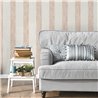 Papel pintado rayas verticales beige étnico  · Ich Jaipur 487-3