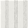 Grey wide stripes imitation linen wallpaper