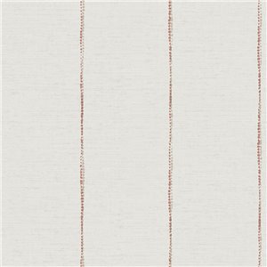 Papier peint fines rayures terre cuite