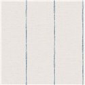 Papel pintado efeto lino de rayas finas azul · Ich Jaipur 488-5