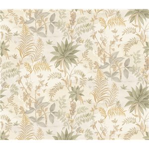 Mural de pared paisaje exótico tradicional india beige 2