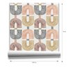 Minimalist Geometric Lines Gray Wallpaper · Hera Walls Tempo H510-3F