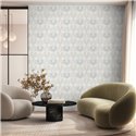 Papel pintado minimalista de eslabones sutiles · Hera Walls Tempo H510-4F