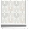 Papier peint minimaliste maillons subtils · Hera Walls Tempo H510-4F