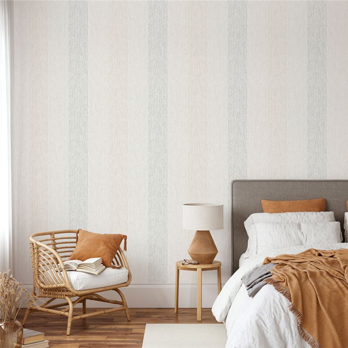 Papel pintado de rayas anchas y finos trazos · Hera Walls Tempo H511-4F