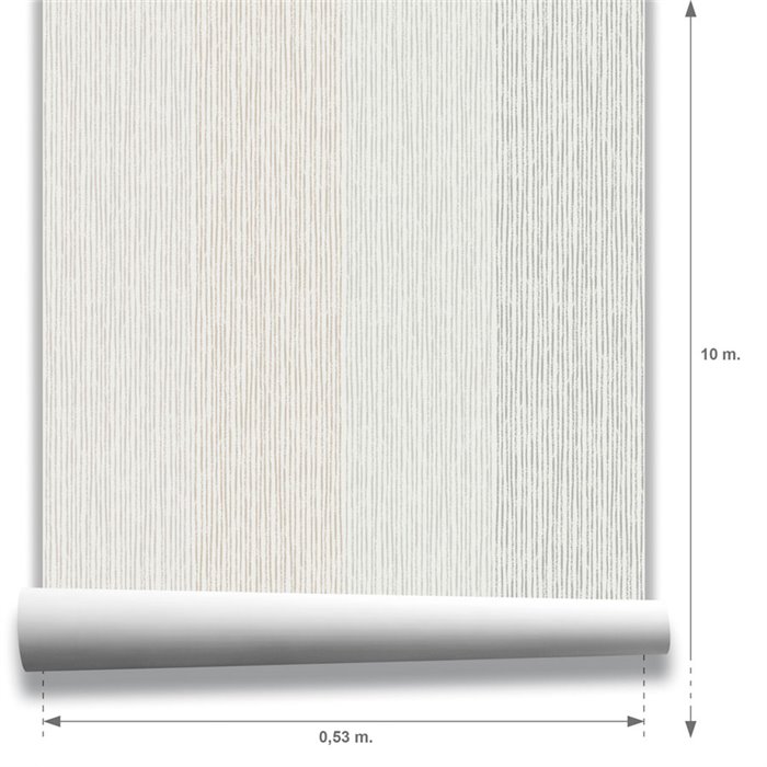 Breit gestreifte tapete mit feinen linien · Hera Walls Tempo H511-4F