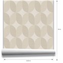 Moderne geometrische tapete in beige · Hera Walls Tempo H512-1F