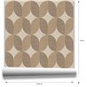 Geometrische retro-schlafzimmertapete · Hera Walls Tempo H512-3F