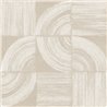 Papel pintado arcos geométricos estilo japandi · Hera Walls Tempo H513-1F