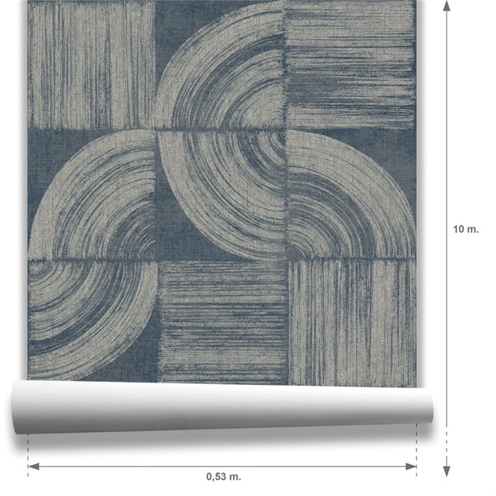 Moderne geometrische tapete für das wohnzimmer · Hera Walls Tempo H513-2F
