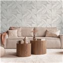 Papel pintado de arcos geométricos gris claro · Hera Walls Tempo H513-4F