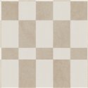 Geometrische karotapete in beige · Hera Walls Tempo H514-1F