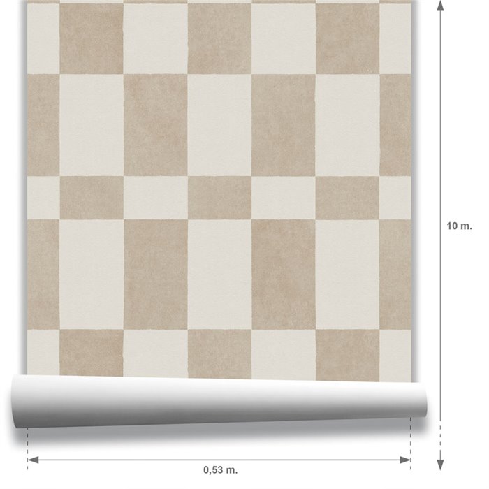 Abstract Grid Design Denim Blue Wallpaper · Hera Walls Tempo H514-1F