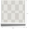Papier peint damier minimaliste gris · Hera Walls Tempo H514-4F