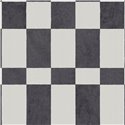 Papel pintado damero ajedrezado blanco y negro · Hera Walls Tempo H514-5F